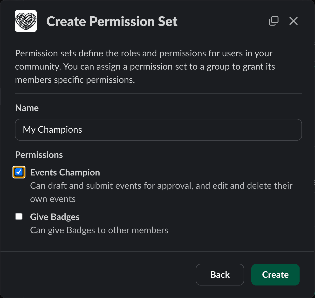 Create Permission Set