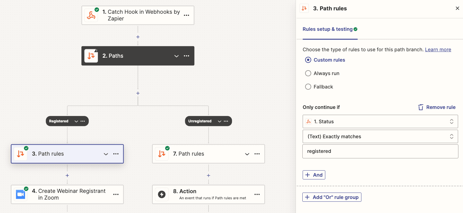 Zapier Paths